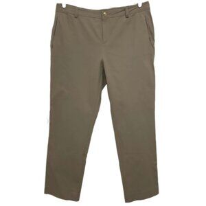 1285 Lauren Ralph Lauren Plus Tall Straight Leg Flat Front Pants Sz.16W Womens